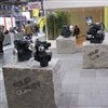 Bauma 2010 - Granit Quader auf dem Messestand der Fa. Kubota