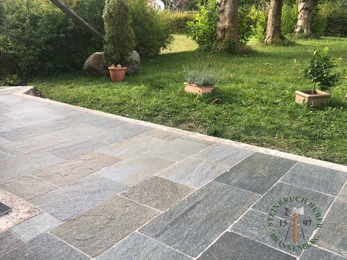 Bodenplatten - Gneis Bodenplatten San Marino 50 - Bpl-13301-09_03 - Steinbruch Huber