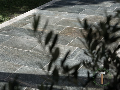 Bodenplatten - Gneis Bodenplatten San Marino 50 - Bpl-13301-09_05T - Steinbruch Huber