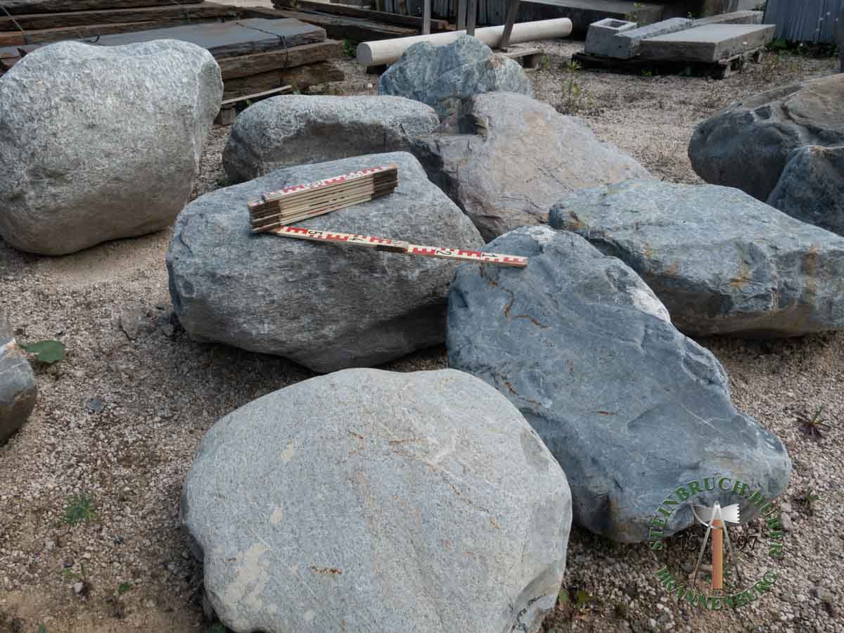 Findlinge - Gneis Findlinge 40-160 - Fin-13302-02_07 - Steinbruch Huber