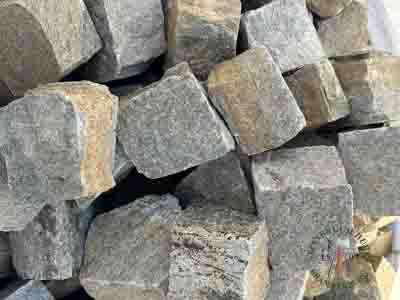 Pflastersteine - Gneis Kleinsteinpflaster San Marino 8-10 - Pfl-13301-03_01T - Steinbruch Huber