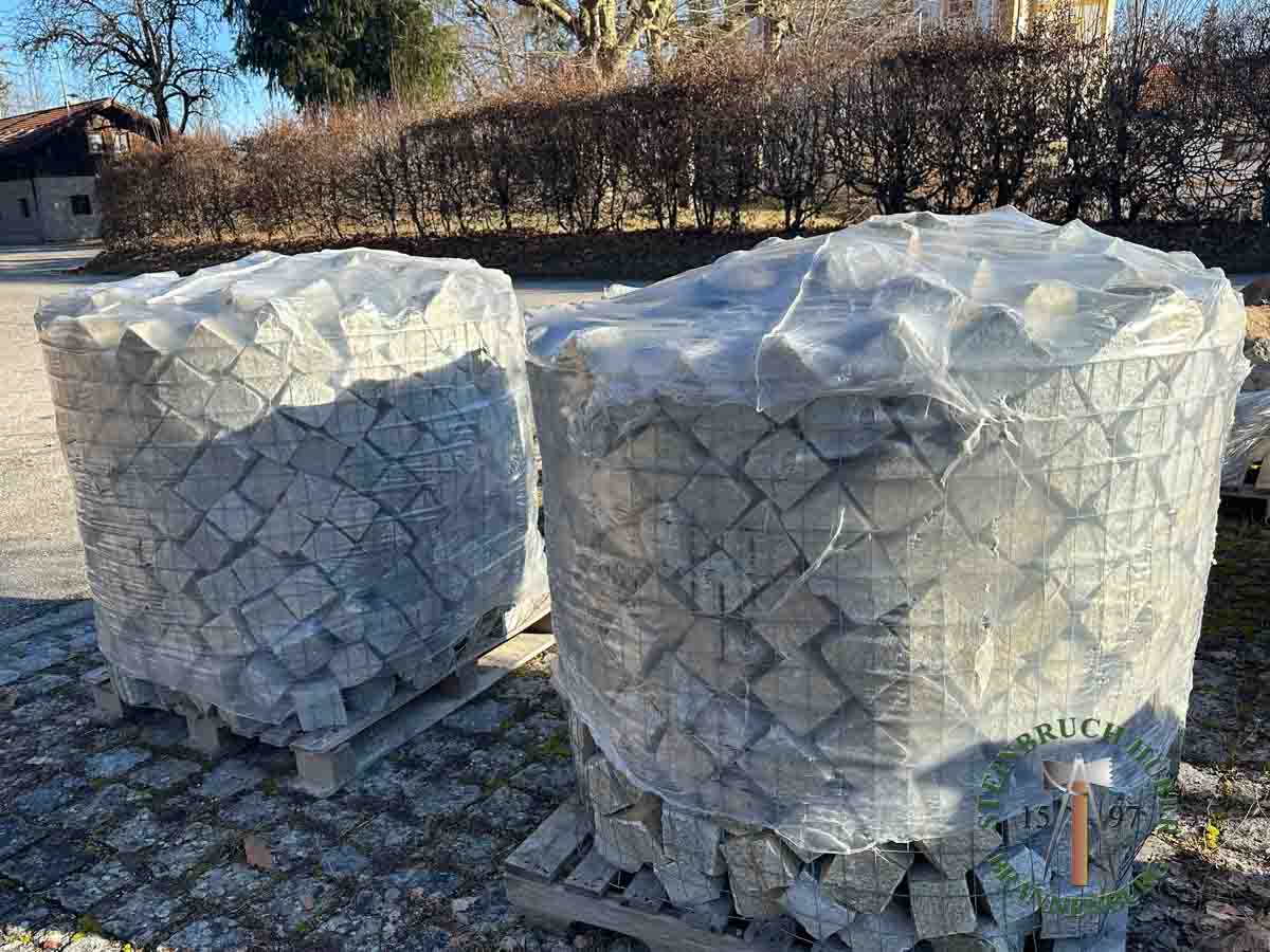 Pflastersteine - Gneis Kleinsteinpflaster San Marino 8-10 - Pfl-13301-03_03 - Steinbruch Huber