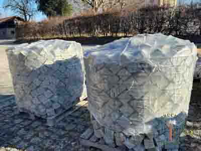 Pflastersteine - Gneis Kleinsteinpflaster San Marino 8-10 - Pfl-13301-03_03T - Steinbruch Huber