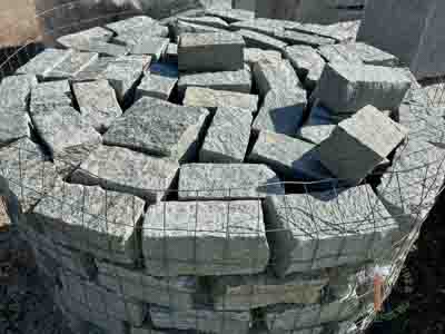 Pflastersteine - Gneis Langpflaster San Marino 8-20 - Pfl-13301-05_01T - Steinbruch Huber