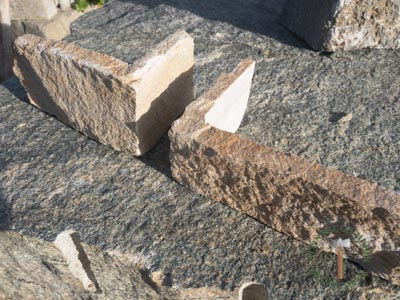 Mauerverblender - Gneis Mauereckverblender Amalfi - Vbl-13501-02_03T - Steinbruch Huber