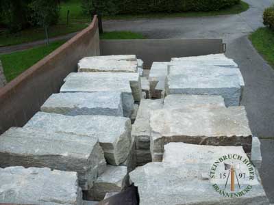 Mauersteine - Gneis Mauerstein San Marino 40-50 - Mst-13301-04_03T - Steinbruch Huber