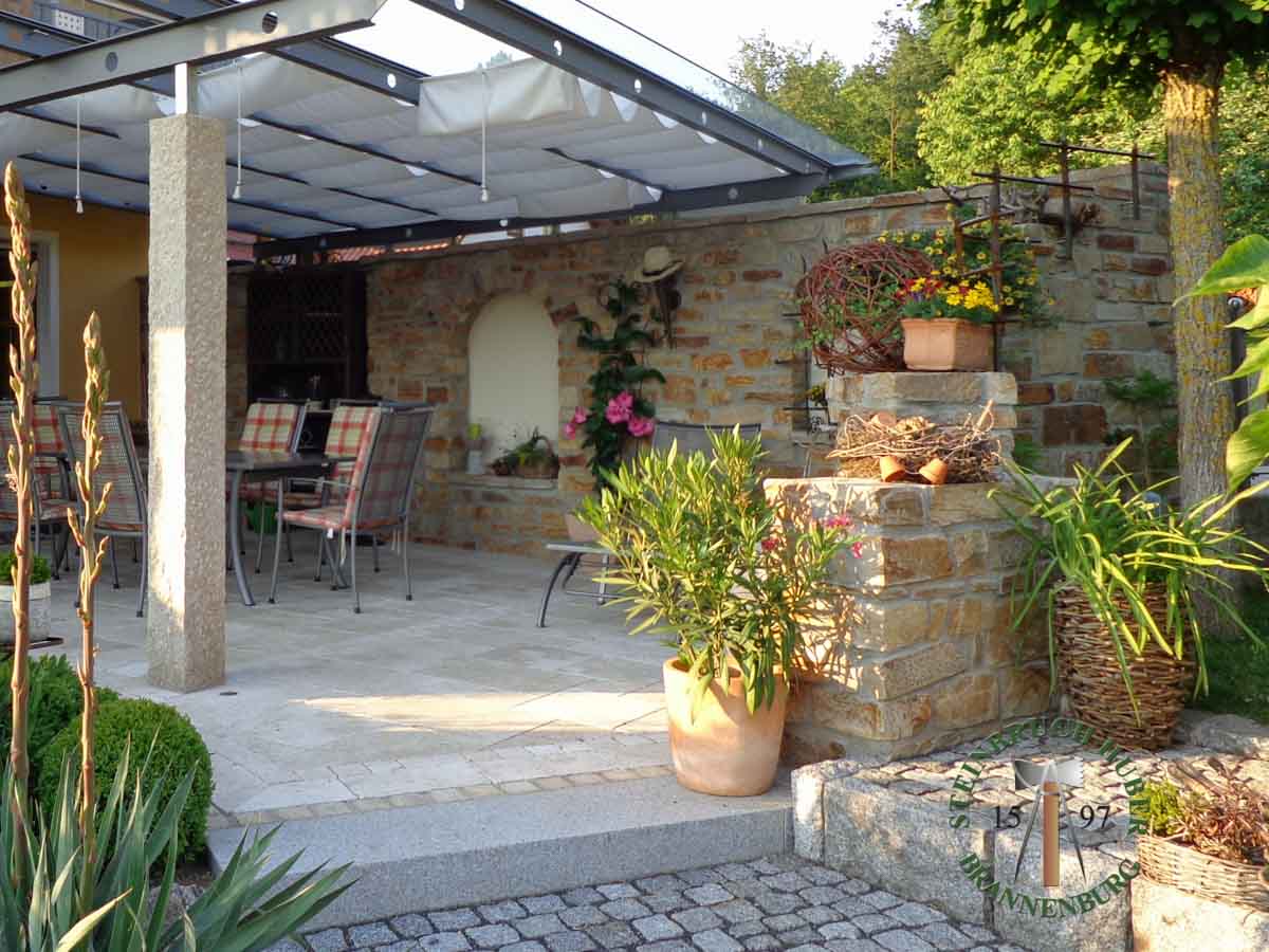 Mauersteine - Gneis Mauerstein Amalfi 8-17 - Mst-13500-01_06 - Steinbruch Huber