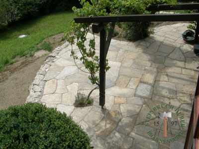 Bodenplatten - Gneis Polygonalplatten Amalfi 4-7 - Bpl-13501-01_03T - Steinbruch Huber