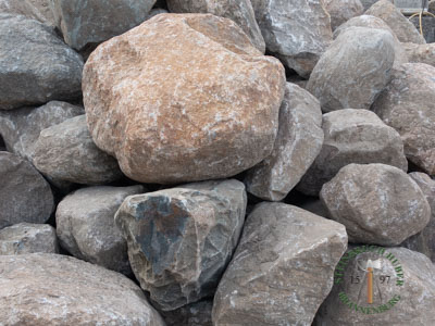 Findlinge - Granit Findlinge 50-80 - Fin-11003-02_02T - Steinbruch Huber