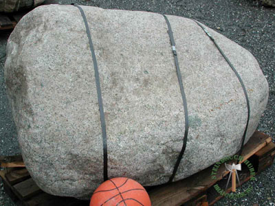 Findlinge - Granit Findlinge 80-110 - Fin-11003-03_03T - Steinbruch Huber