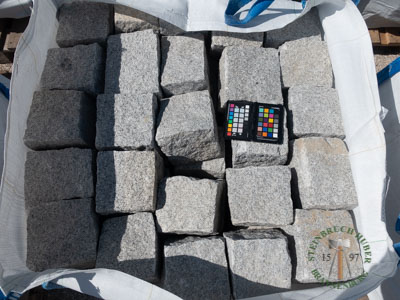 Pflastersteine - Granit Großsteinpflaster 15-17 grau - Pfl-11035-03_01T - Steinbruch Huber