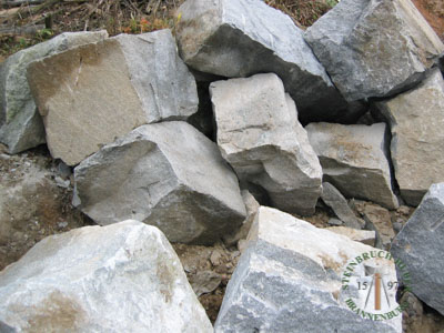 Mauersteine - Granit Hangsicherungsstein 40-60 - Mst-11030-06_05T - Steinbruch Huber