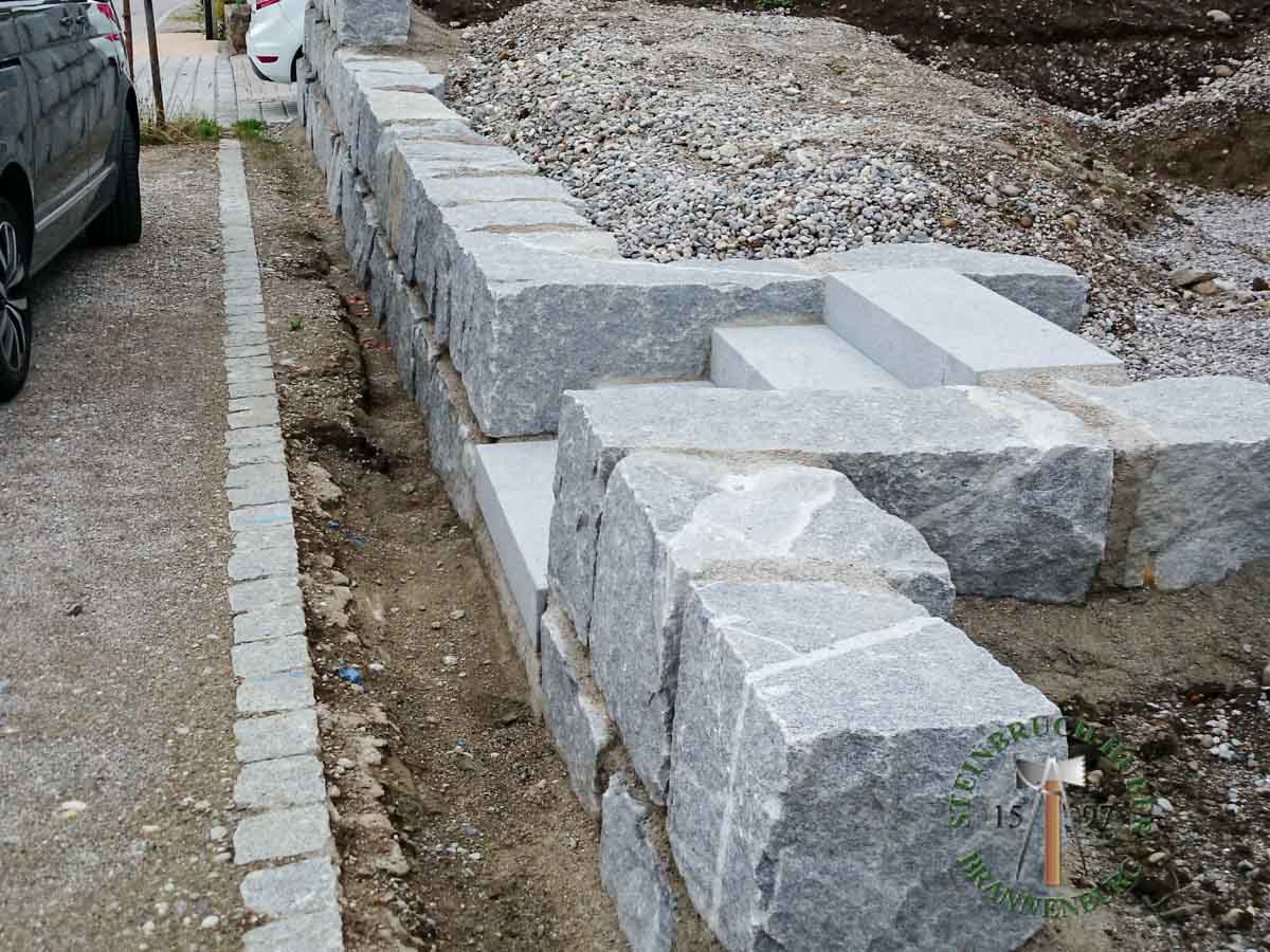 Mauersteine - Granit Mauerstein BayGranit 40 - Mst-11035-04_05 - Steinbruch Huber