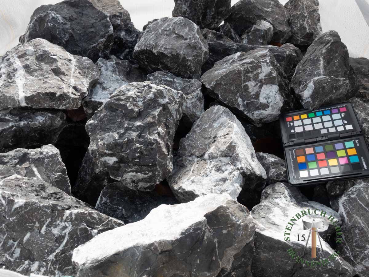 Schotter - Kalkstein Gabionenschotter 100-250 - Sch-12001-03_01 - Steinbruch Huber