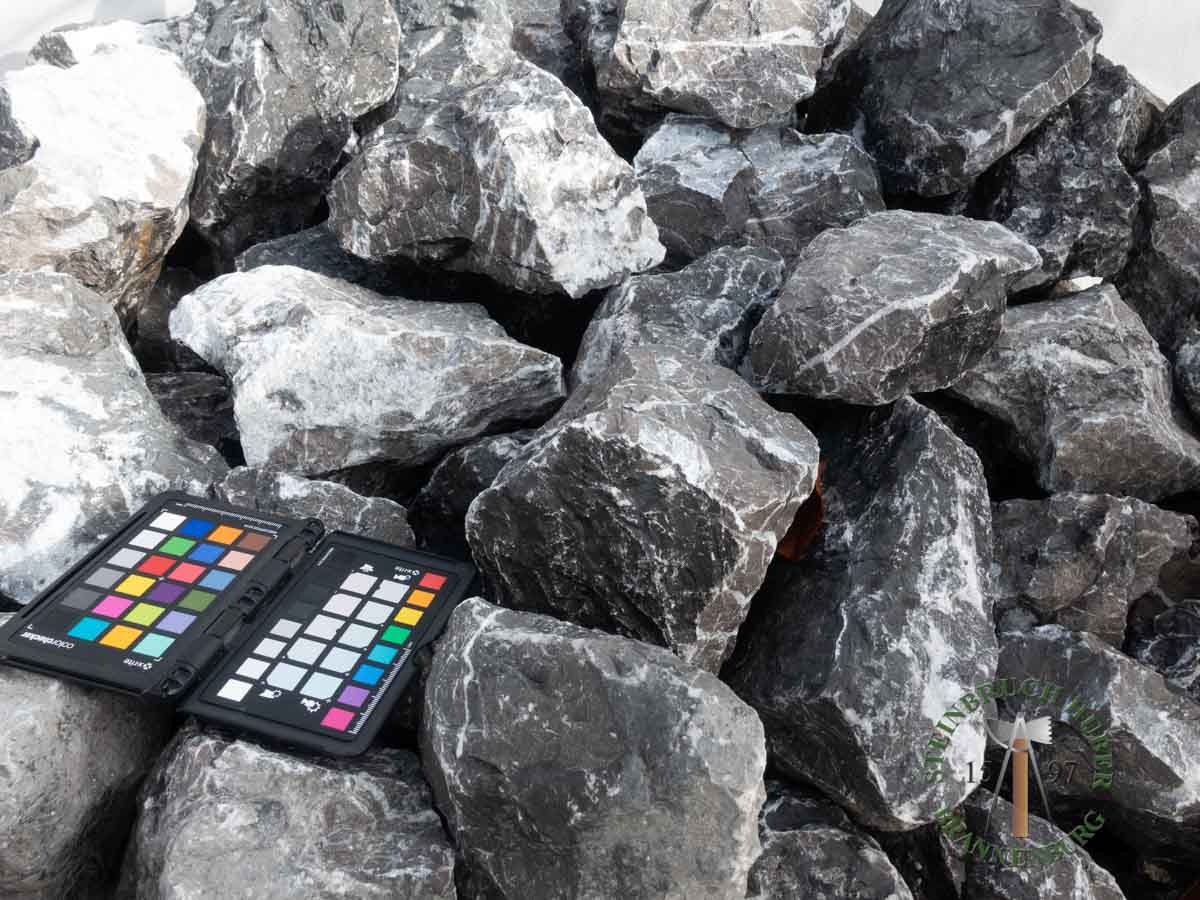 Schotter - Kalkstein Gabionenschotter 100-250 - Sch-12001-03_02 - Steinbruch Huber