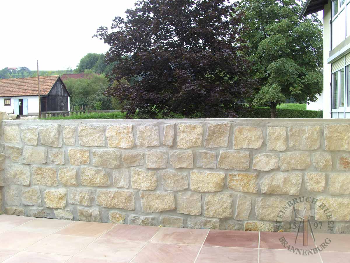 Mauersteine - Kalkstein Mauerstein BayJura 15-20 - Mst-12002-01_01 - Steinbruch Huber