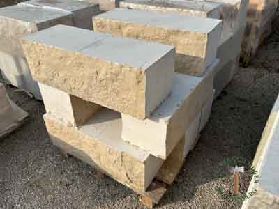 Mauersteine - Kalkstein Mauerstein BayJura 30 G - Mst-12002-19_01T - Steinbruch Huber