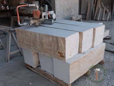 Mauersteine - Kalkstein Mauerstein BayJura 30 G - Mst-12002-19_03T - Steinbruch Huber