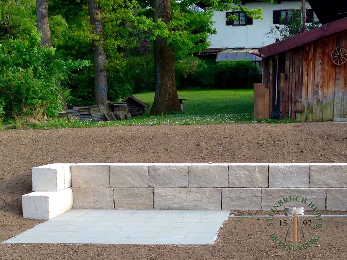 Mauersteine - Kalkstein Mauerstein BayJura 40 G - Mst-12002-20_01 - Steinbruch Huber