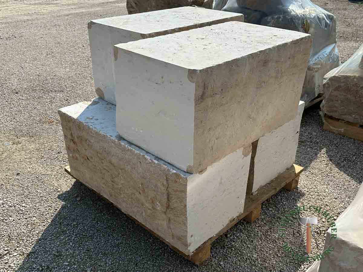 Mauersteine - Kalkstein Mauerstein BayJura 40 G - Mst-12002-20_03 - Steinbruch Huber