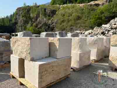 Mauersteine - Kalkstein Mauerstein BayJura 40 G - Mst-12002-20_04T - Steinbruch Huber