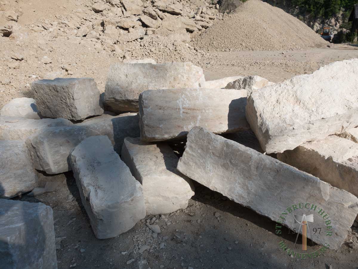 Mauersteine - Kalkstein Mauerstein BayJura 40 - Mst-12002-04_02 - Steinbruch Huber