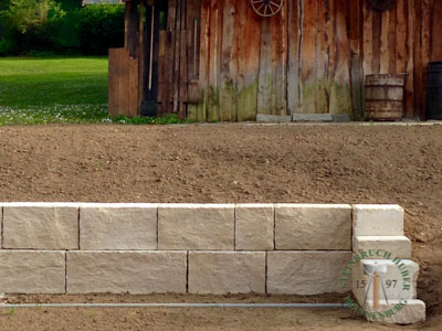 Mauersteine - Kalkstein Mauerstein BayJura 50 G - Mst-12002-21_01T - Steinbruch Huber