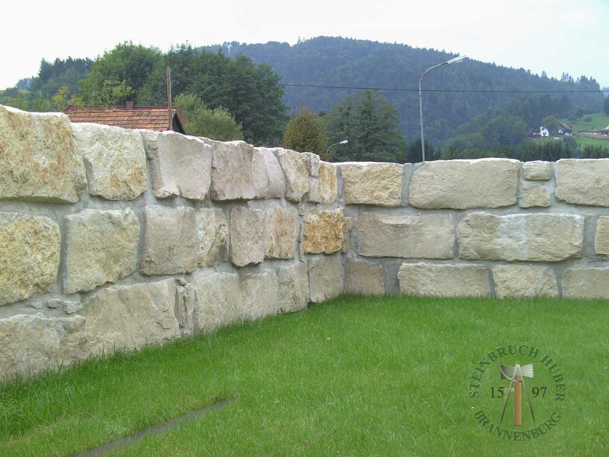 Kalkstein Mauerstein BayJura 60 Kalkstein Mauersteine für massive StC3