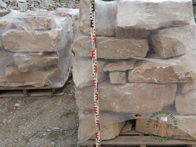 Mauersteine - Kalkstein Mauerstein Capri 15-25 - Mst-12005-02_04T - Steinbruch Huber