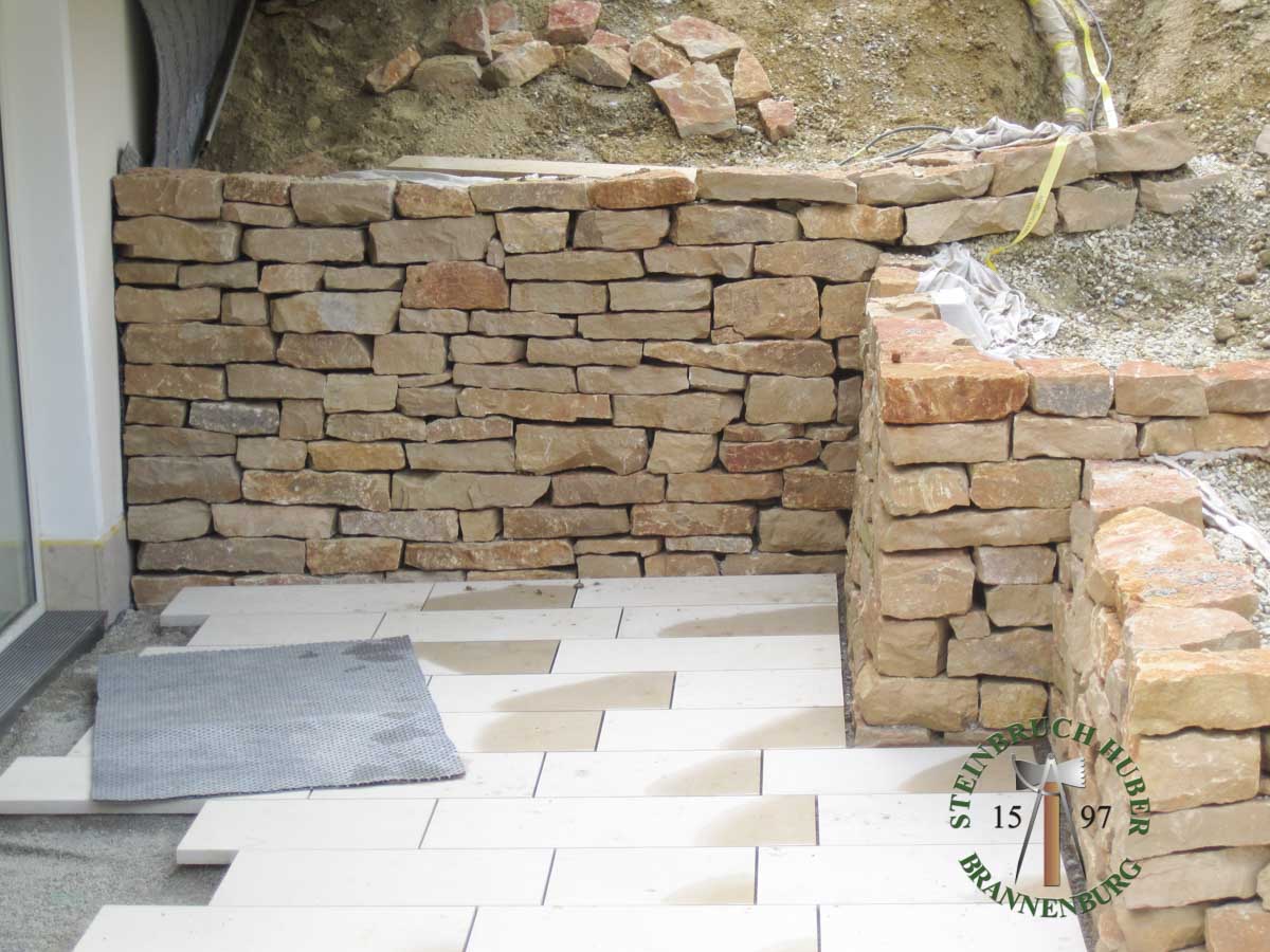 Mauersteine - Kalkstein Mauerstein Capri 8-15 - Mst-12005-01_05 - Steinbruch Huber