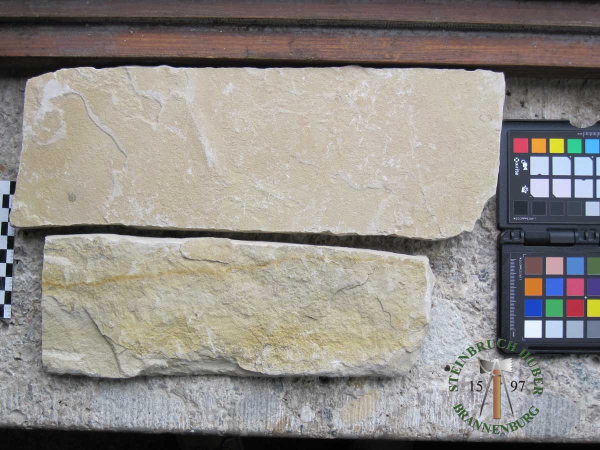 Mauerverblender - Kalkstein Mauerverblender Riva 8-10 - Vbl-12006-01_03 - Steinbruch Huber