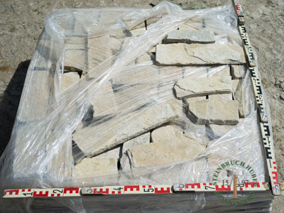 Mauerverblender - Kalkstein Mauerverblender Riva 8-10 - Vbl-12006-01_04T - Steinbruch Huber