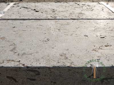 Blockstufen - Muschelkalk Blockstufe antik 60-100 - Bst-14801-04_04T - Steinbruch Huber