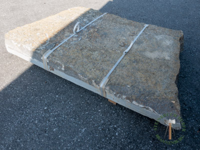 Bodenplatten - Muschelkalk Krustenplatten - Bpl-14801-21_02T - Steinbruch Huber