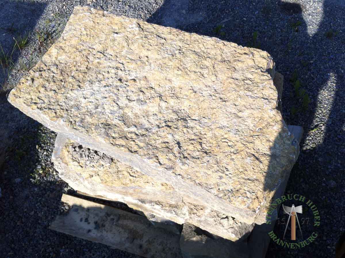 Bodenplatten - Muschelkalk Krustenplatten - Bpl-14801-21_04 - Steinbruch Huber