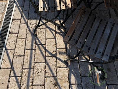 Pflastersteine - Muschelkalk Langpflaster gesägt 8-8-15-30 - Pfl-14801-08_01T - Steinbruch Huber