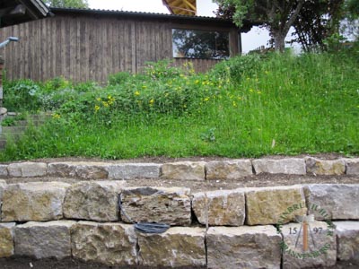 Mauersteine - Muschelkalk Mauerstein 30-40 - Mst-14801-13_02T - Steinbruch Huber