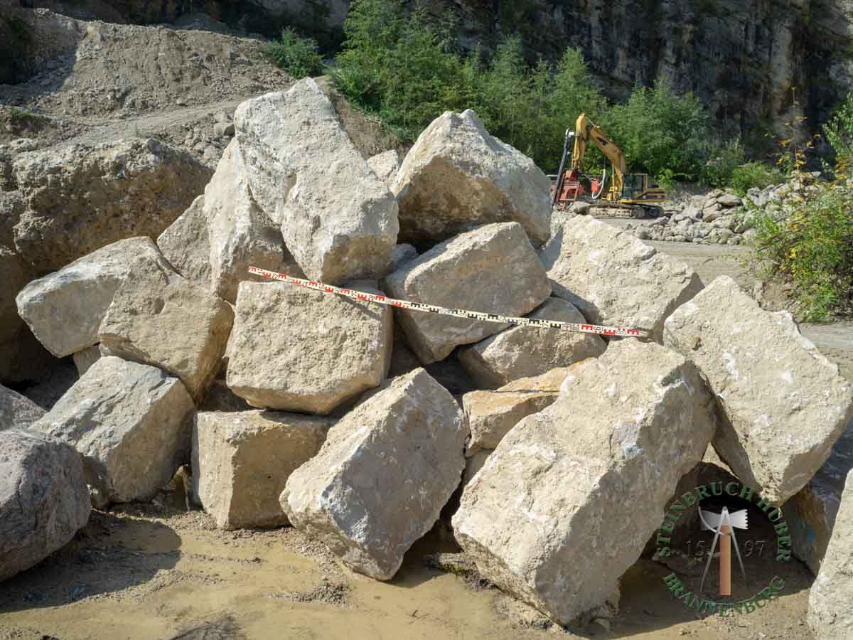 Mauersteine - Muschelkalk Mauerstein 50-60 - Mst-14801-16_04 - Steinbruch Huber