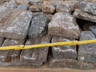 Mauerverblender - Muschelkalk Mauerverblender 15-25 - Vbl-14801-02_02T - Steinbruch Huber