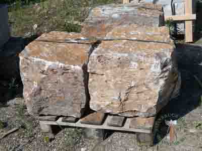 Sitzblöcke - Muschelkalk Sitzblock gespalten 50 - Sbl-14801-01_01T - Steinbruch Huber