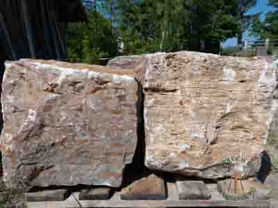 Sitzblöcke - Muschelkalk Sitzblock gespalten 50 - Sbl-14801-01_07T - Steinbruch Huber