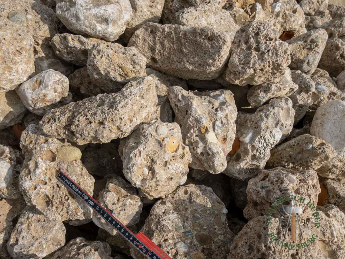 Schotter - Nagelfluh Biber-Schotter 100-250 - Sch-10000-02_01 - Steinbruch Huber