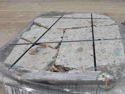 Bodenplatten - Nagelfluh Bodenplatten polygonal - Bpl-10000-53_02T - Steinbruch Huber