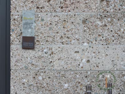 Fassadenplatten - Nagelfluh Fassadenplatten gestockt 4 - Fas-10000-34_03T - Steinbruch Huber