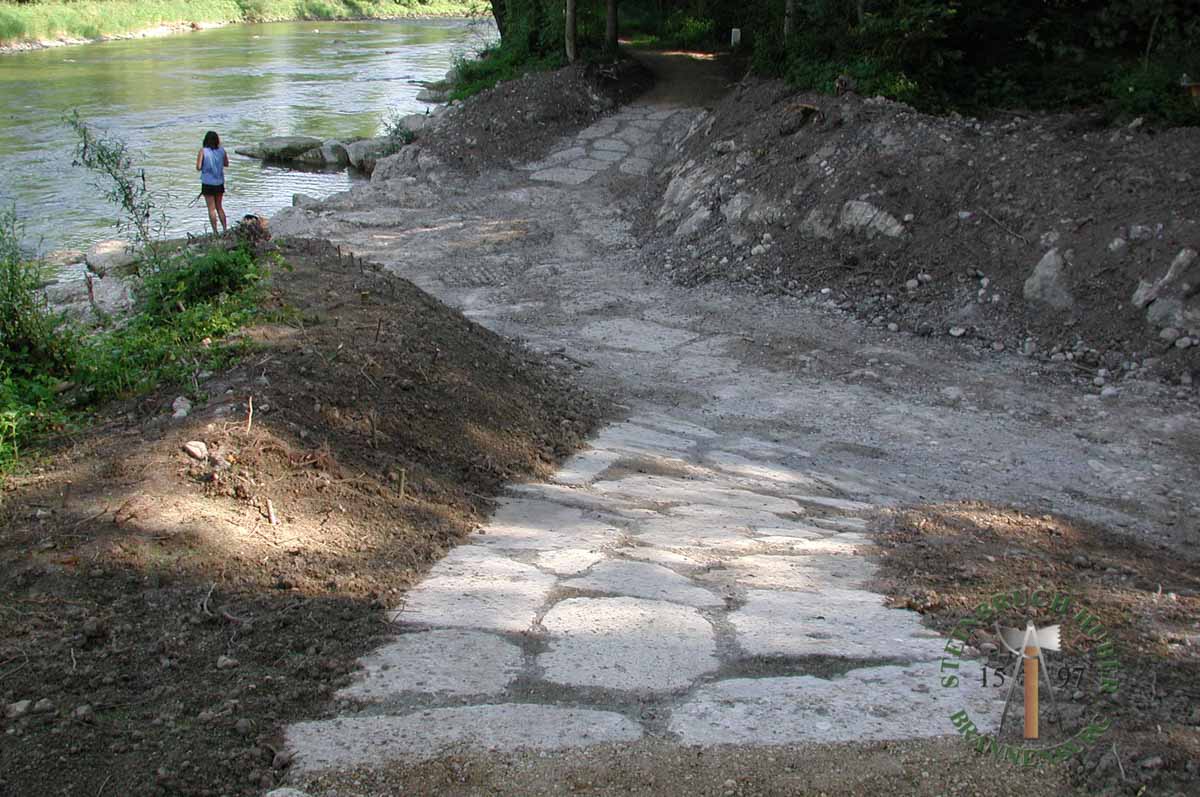 Bodenplatten - Nagelfluh Krustenplatten gesägt - Bpl-10000-54_01 - Steinbruch Huber