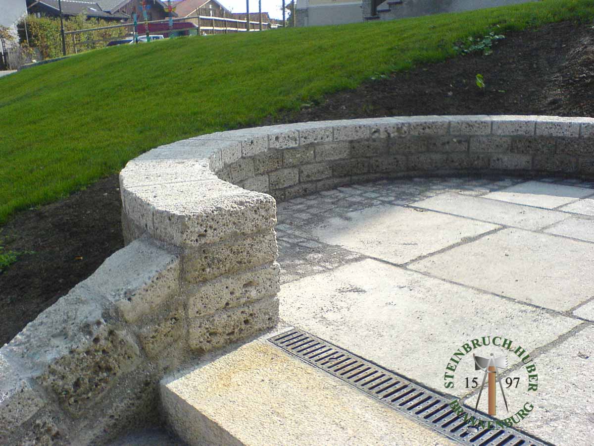 Mauersteine - Nagelfluh Mauerstein Biber 10-D - Mst-10000-22_01 - Steinbruch Huber