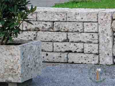 Mauersteine - Nagelfluh Mauerstein Biber 10 - Mst-10000-20_03T - Steinbruch Huber