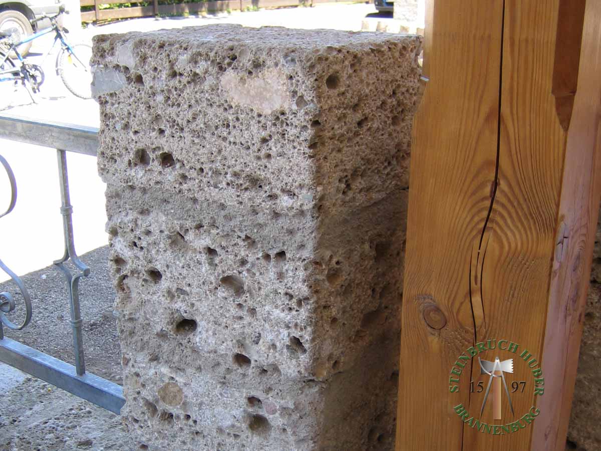 Mauersteine - Nagelfluh Mauerstein Biber 20-AD - Mst-10000-27_02 - Steinbruch Huber