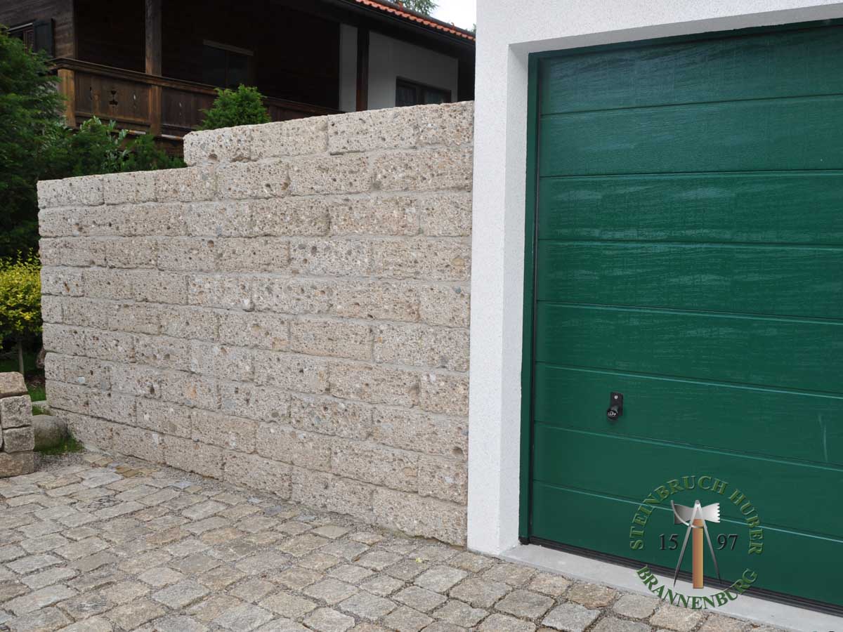 Mauersteine - Nagelfluh Mauerstein Biber 20-D - Mst-10000-26_03 - Steinbruch Huber