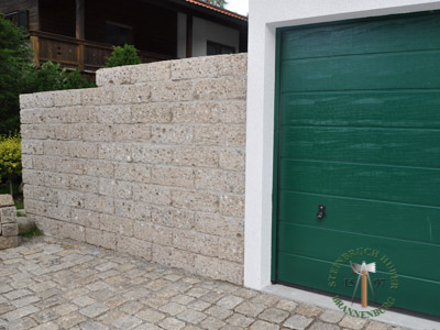 Mauersteine - Nagelfluh Mauerstein Biber 20-D - Mst-10000-26_03T - Steinbruch Huber